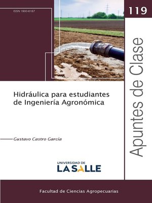 cover image of Hidráulica para estudiantes de ingeniería agronómica